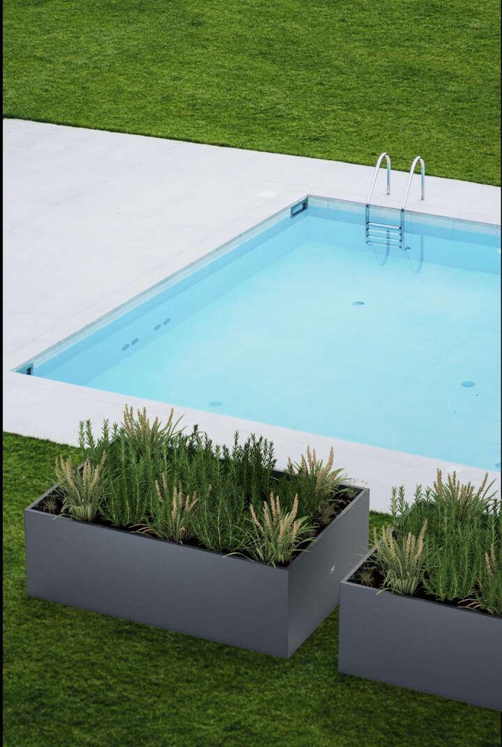 herstera Pflanzkübel Cube